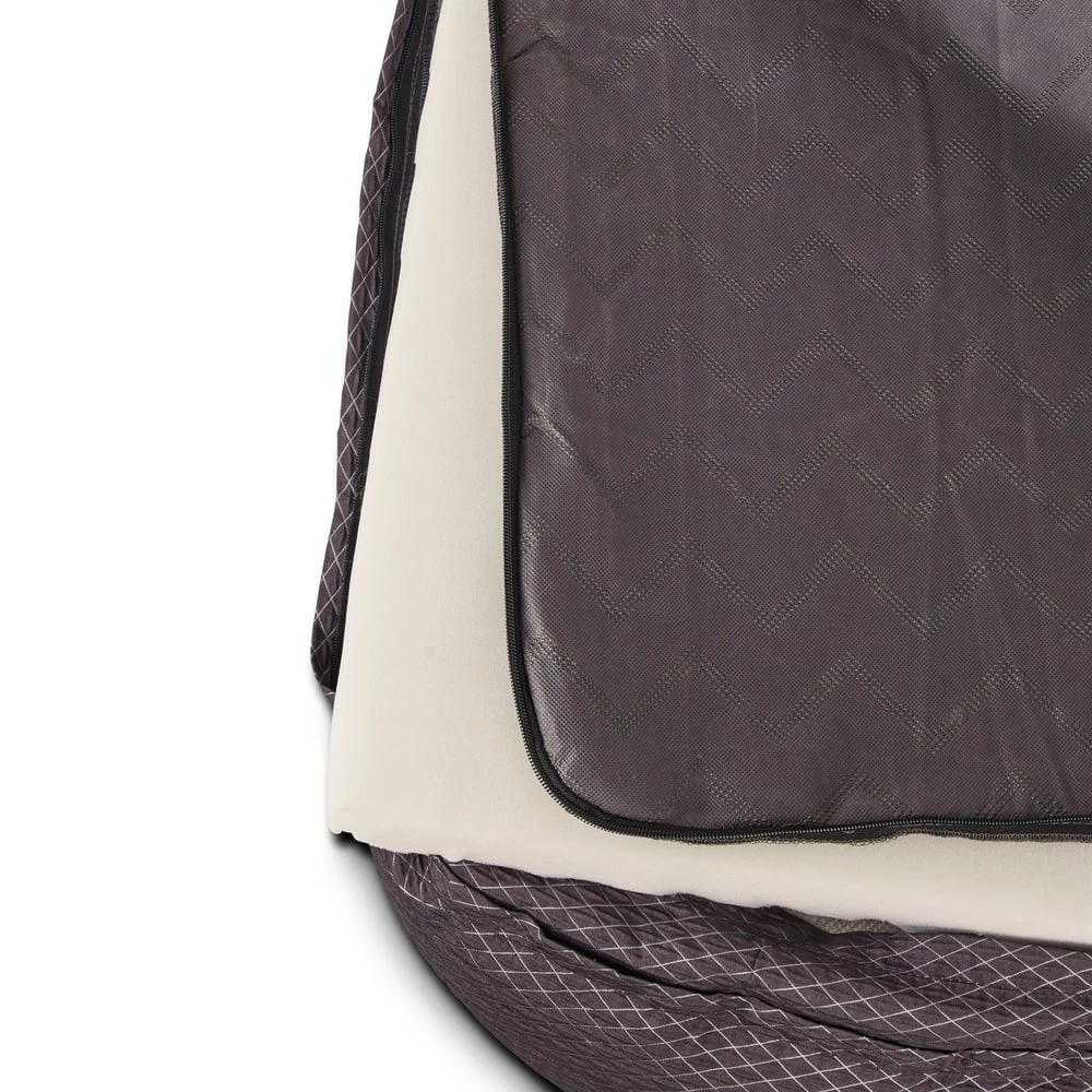 Petco Orthopedic Peaceful Nester Dog Bed, Washable, 40-in X 30-in, Grey 6 Petco Orthopedic Peaceful Nester Dog Bed, Washable, 40-in X 30-in, Grey - Image 4