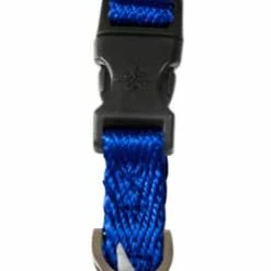 Petco Nylon Dog Collar, Adjustable, Includes Tag Muffler, Small, Blue