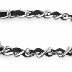 Petco Nylon Comfort Chain Dog Collar, Assorted Sizes, Black