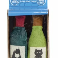 Petco Soft Plush Case Of Wine Cat Toys With Catnip, 4-pk