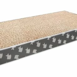 Petco Double Wide Cardboard Cat Scratcher, 10-in X 18.5-in, Refillable
