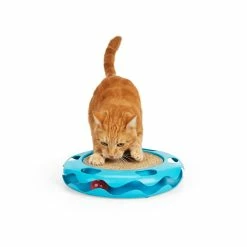 Petco Cat Track Cat Toy With Sisal Mat, Blue 26 Petco Cat Track Cat Toy With Sisal Mat, Blue -Spooky Pet World petco cat track cat toy with sisal mat 1510a927 ceaa 4ad4 81f9 88cac1d35805