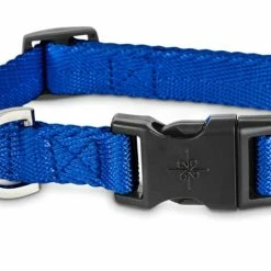 Petco Nylon Dog Collar, Adjustable, Includes Tag Muffler, Large/X-Large, Blue -Spooky Pet World petco easy pick up small rake scoop set d0514d87 3083 4be6 bd53 c6aa3e81c19d