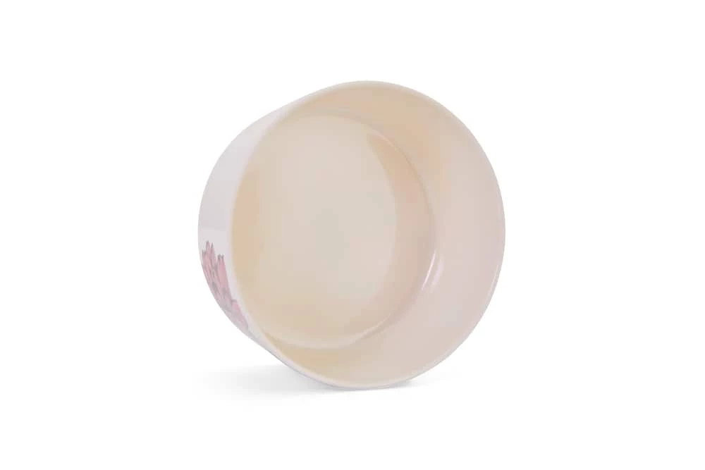 Petco Floral Melamine Cat Bowl, Dishwasher Safe, 1-Cup, White 3 Petco Floral Melamine Cat Bowl, Dishwasher Safe, 1-Cup, White