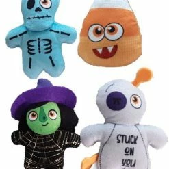 Petco Halloween Themed Plush Dog Toy, 4-in, Assorted -Spooky Pet World petco halloween 4 plush assorted witch brew 2ecaacf3 0317 4b24 a974 ed57a0118aec