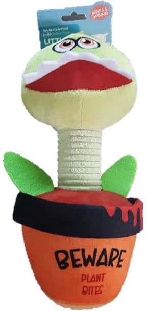 Petco Halloween Plush Plant Wobble Dog Toy, 9-in 4 Petco Halloween Plush Plant Wobble Dog Toy, 9-in - Image 2