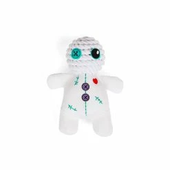 Petco Halloween Squeak Plush Rope Voodoo Dog Toy, 9-in
