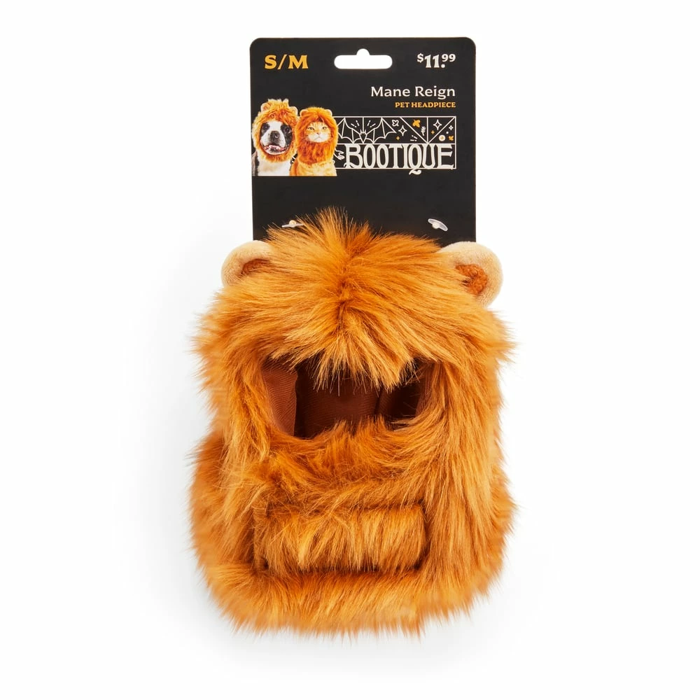 Petco Mane Reign Lion Pet Headpiece Halloween Costume 6 Petco Mane Reign Lion Pet Headpiece Halloween Costume - Image 4