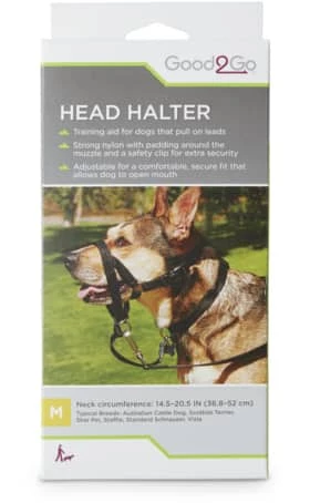 Petco No-Pull Dog Head Halter, Adjustable, Medium, Black 5 Petco No-Pull Dog Head Halter, Adjustable, Medium, Black - Image 3