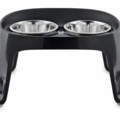 Petco Double Diner Stainless Steel Dog Bowls, Dishwasher Safe And BPA Free For Food And Water, 2 X 5-cups