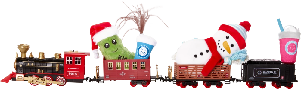 Petco Pickle Soft Plush Squaky Dog Toys, Assorted Styles, 6-in 11 Petco Pickle Soft Plush Squaky Dog Toys, Assorted Styles, 6-in - Image 9