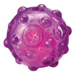 Petco Rubber Light Up Ball Dog Toy, 2-in, Assorted Colours