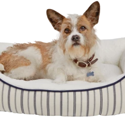 Petco Blue Nautical Striped Nester Faux Fur Dog Bed, Washable, 32-in X 24-in, White/Blue 14 Petco Blue Nautical Striped Nester Faux Fur Dog Bed, Washable, 32-in X 24-in, White/Blue -Spooky Pet World petco nautical striped nester dog bed blue 32 l x 24 w d2747503 b00c 4e7c 80e3 9937a5f0a82f