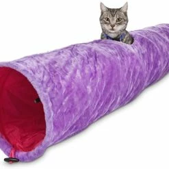 Petco Soft Plush Crinkle Cat Tunnel, 36-in X 10-in, Blue -Spooky Pet World petco plush cat tunnel 41a94485 9ff4 4668 8b9a 4ef3db723c74