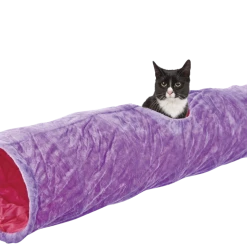 Petco Soft Plush Crinkle Cat Tunnel, 36-in X 10-in, Blue -Spooky Pet World petco plush cat tunnel c0773537 354d 4d06 a8d4 8abfb32c2443