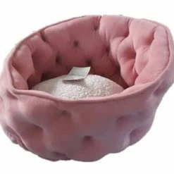 Petco EveryYay Snooze Fest High-Back Bolster Cat Bed, Washable, 18-in X 18-in, Pink -Spooky Pet World petco princess bed 6da6f017 574e 419c 910c 63e266756cde