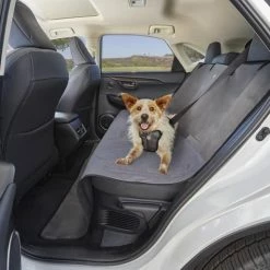Petco Quilted Bench Pet Car Seat Cover, 58-in X 59-in, Grey -Spooky Pet World petco quilted bench seat cover in gray 58 w x 59 l 3ed92275 5ae9 41aa b982 3a5503651151