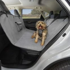 Petco Quilted Hammock Pet Car Seat Cover, 58-in X 59-in, Grey -Spooky Pet World petco quilted grey hammock seat cover 58 w x 59 l 167fcc64 dd74 4b96 be5f 2f88ea0e10ef