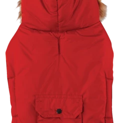 Petco Dog Coat Jacket Hooded, Assorted Sizes, Red