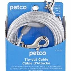 Petco Free-To-Flex Reflective Dog Tie Out Cable, 20-ft, Large, Orange 16 Petco Free-To-Flex Reflective Dog Tie Out Cable, 20-ft, Large, Orange -Spooky Pet World petco reflective large free to flex dog tie out cable 20 l 3e71a9d3 c7ab 4309 8586 fe3b85610972