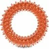 Petco Romp And Run Rubber Nubs Spiny Ring Dog Toy, Assorted Colours