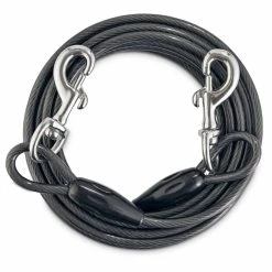 Petco Free-To-Flex Dog Tie Out Cable, 20-ft, 2X-Large, Black 11 Petco Free-To-Flex Dog Tie Out Cable, 20-ft, 2X-Large, Black -Spooky Pet World petco xx large free to flex dog tie out cable 20 l 9d0fd6cf a9a9 406b b78a 18b506f45ec3