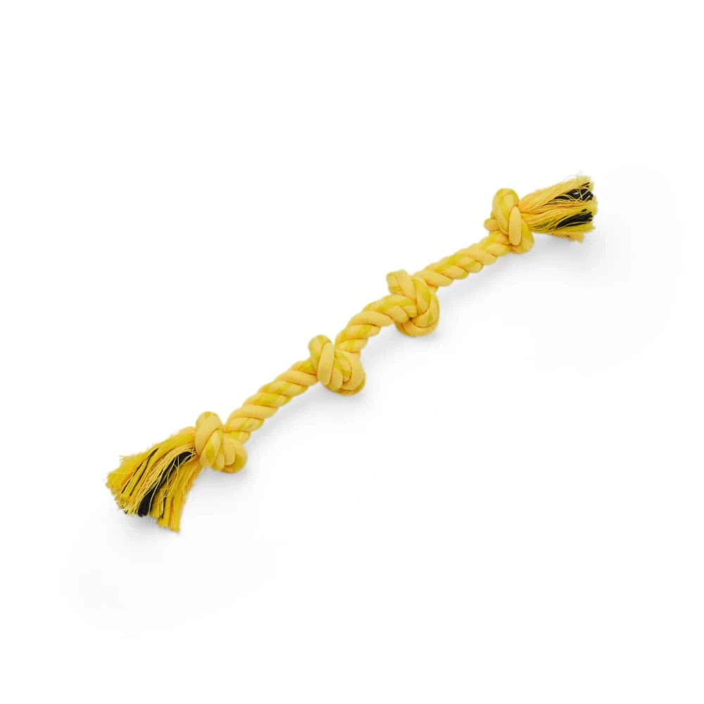 Petco Yellow Rope Dog Toy, Small 3 Petco Yellow Rope Dog Toy, Small