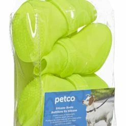 Petco Silicone Dog Boots, Waterproof , Small, Yellow -Spooky Pet World petco yellow silicone dog boots small 1517fafa f9e8 4208 8370 5d06470d7b9e