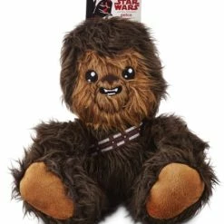 Petco Star Wars Chewbacca Soft Plush Squeaky Dog Toy, 9.5-in